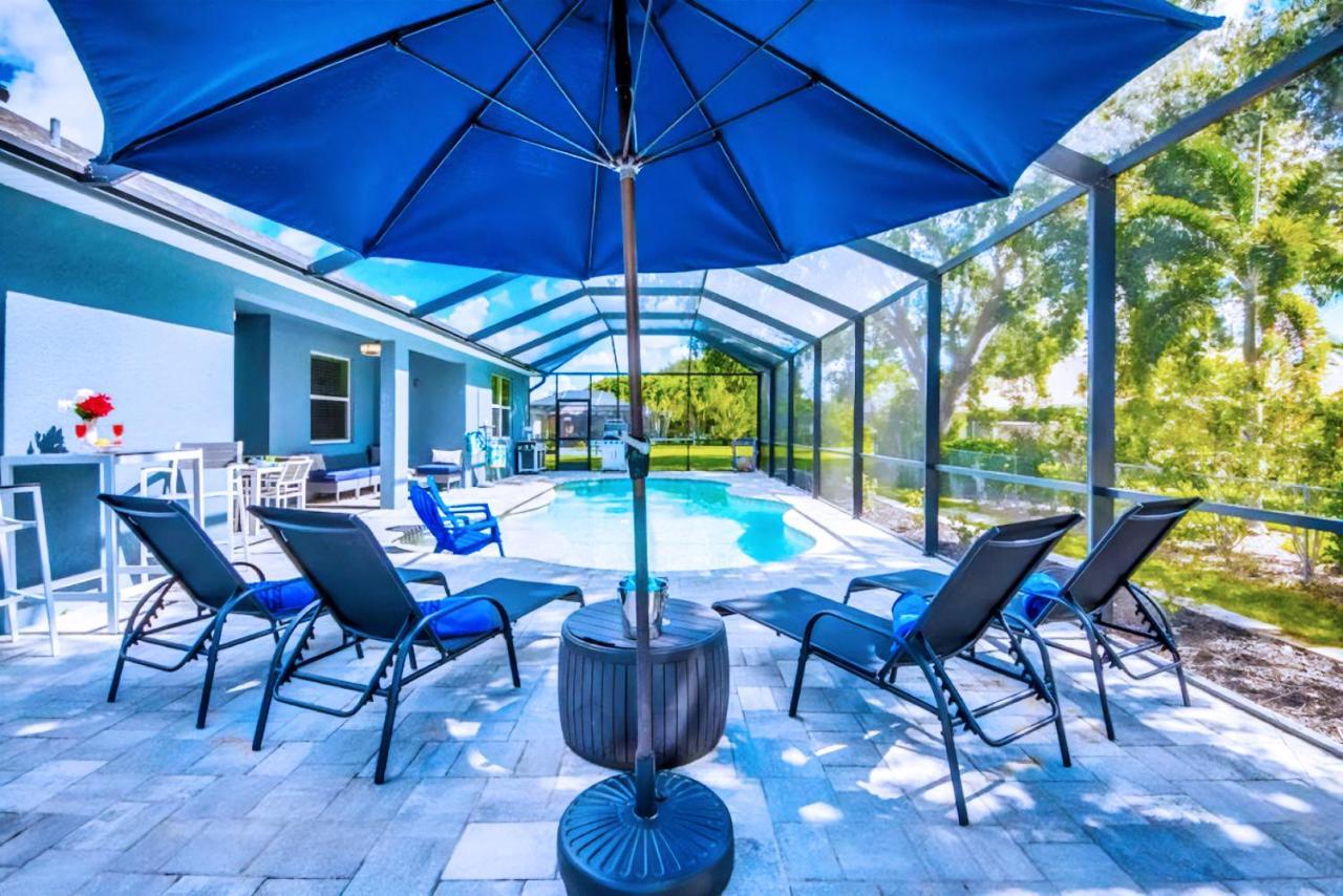 Beautiful Cape Coral Oasis! King Bed, Bbq, Heated Pool, Pvt Yard & Much More! Bagian luar foto